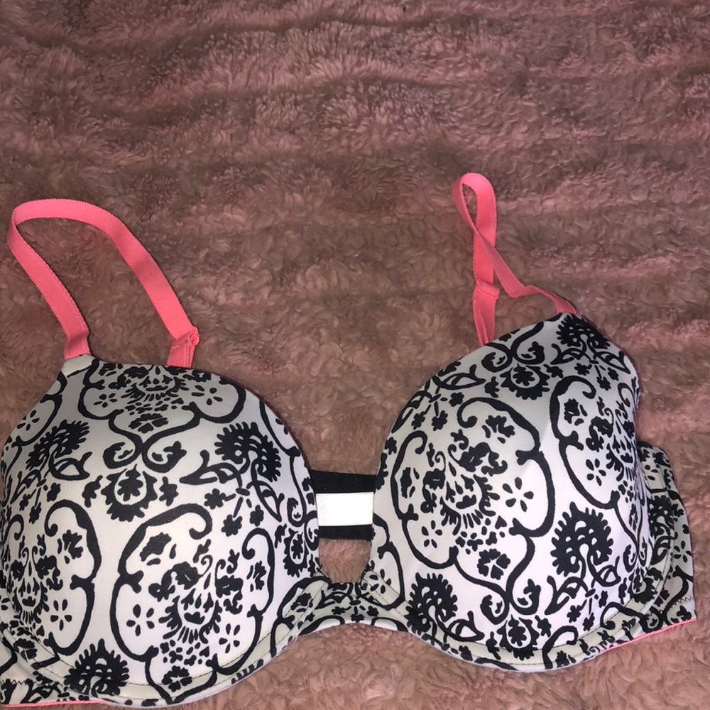Pink bra